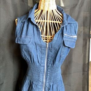 Denim dress